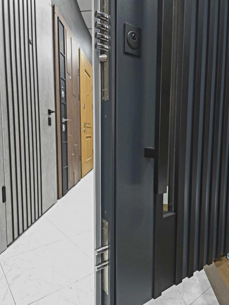 Cerradura segura para puerta acorazada