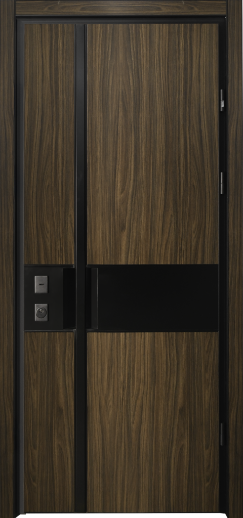 Puerta acorazada instalada en vivienda urbana