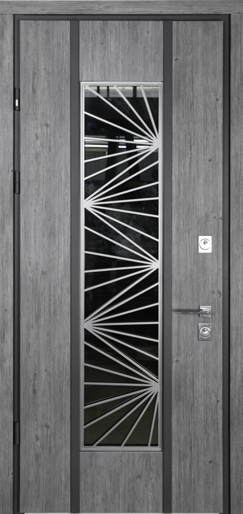 Puerta acorazada en casa adosada
