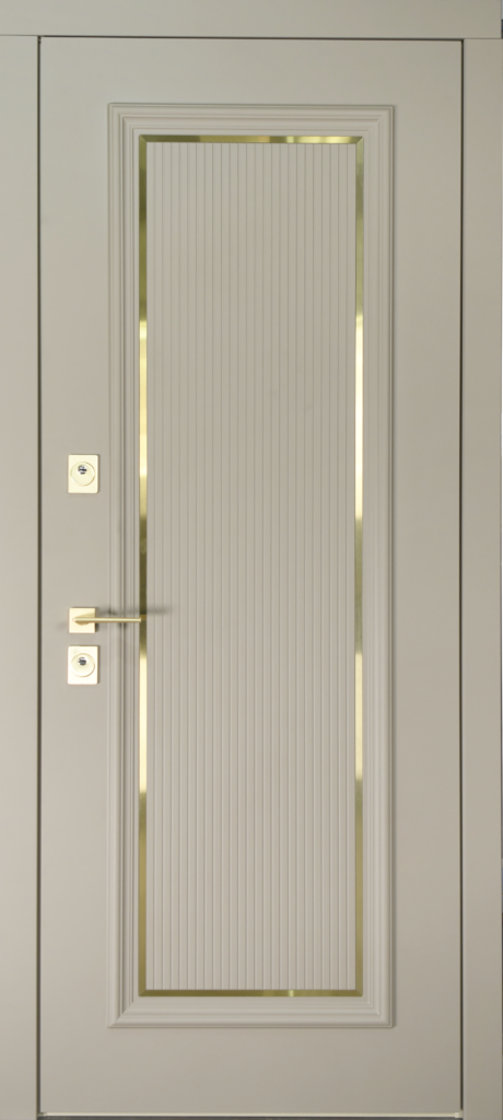 Puerta de entrada acorazada instalada en comunidad residencial