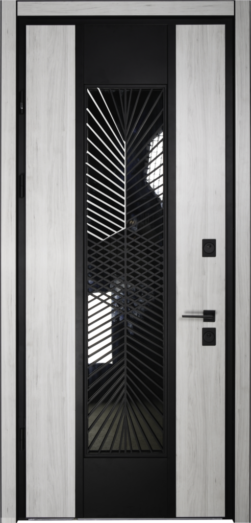 Puerta acorazada para vivienda vacacional en la costa