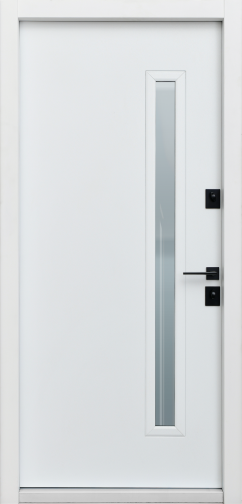 Puerta acorazada instalada en vivienda de uso permanente