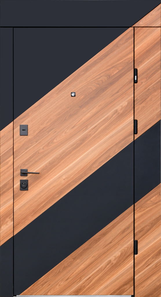 Puerta acorazada con instalación completa